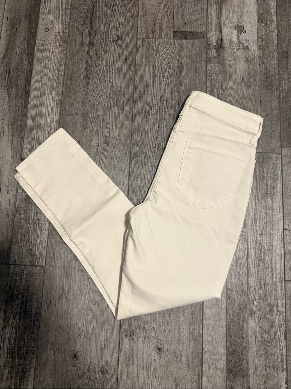 Women's White High-Rise Wow Super-Skinny Jeans